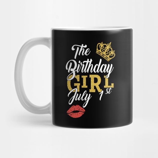 Queen The Birthday Girl July 1st Shirt by Bruna Clothing